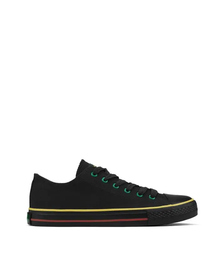 Monotox Męskie Trampki Norris Low 2 MX22002 Rasta / Black | Sklep Monotox