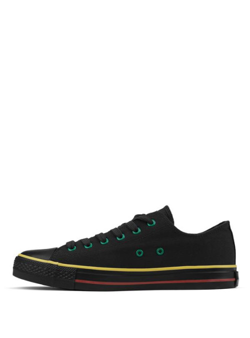 Monotox Męskie Trampki Norris Low 2 MX22002 Rasta / Black | Sklep Monotox