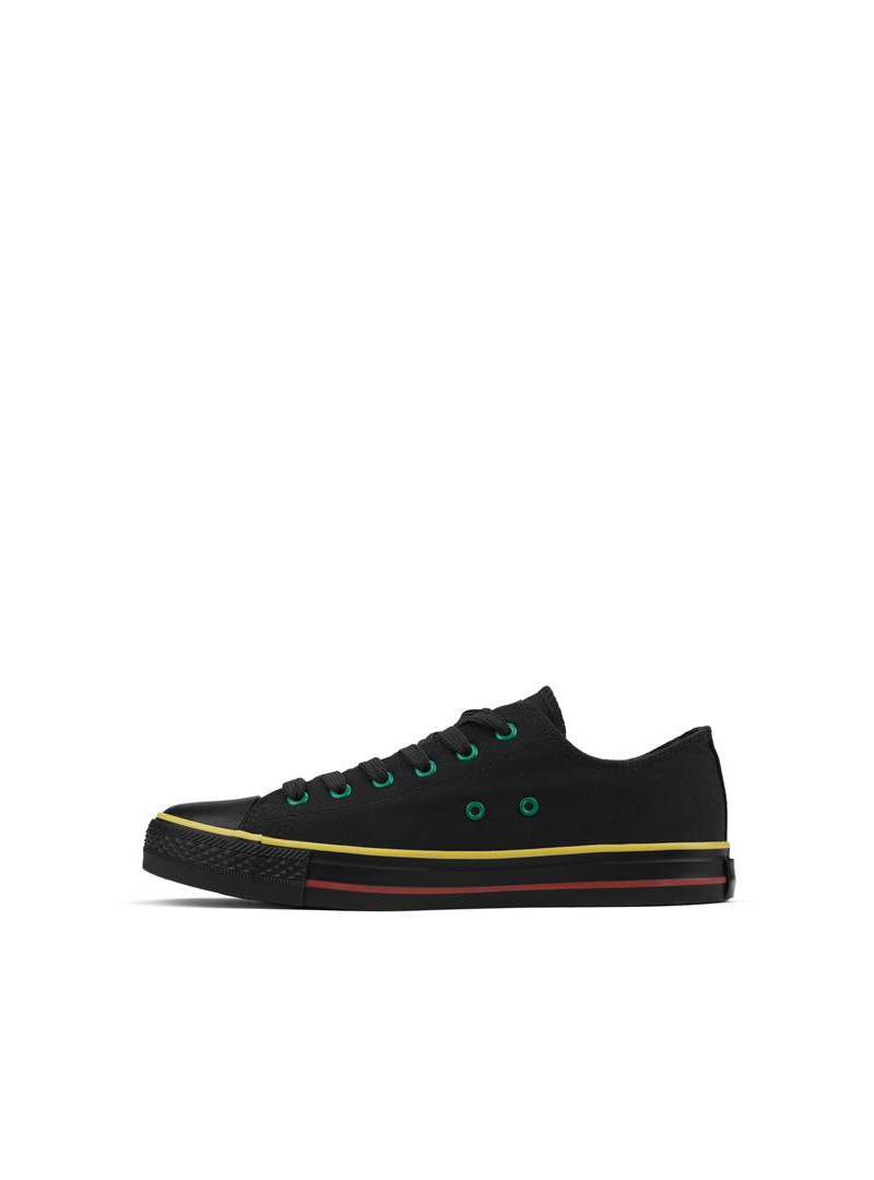 Monotox Męskie Trampki Norris Low 2 MX22002 Rasta / Black | Sklep Monotox