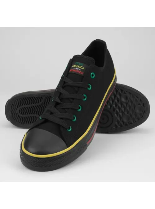 Monotox Męskie Trampki Norris Low 2 MX22002 Rasta / Black | Sklep Monotox