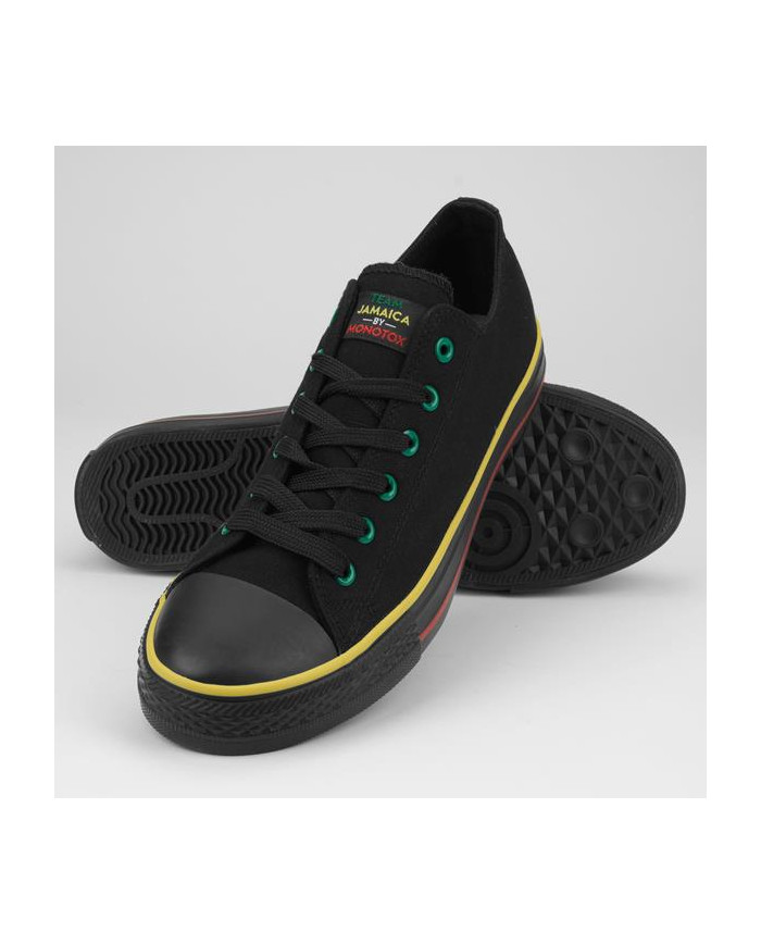 Monotox Męskie Trampki Norris Low 2 MX22002 Rasta / Black | Sklep Monotox
