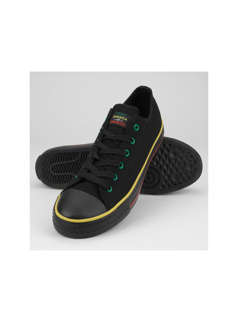 Monotox Męskie Trampki Norris Low 2 MX22002 Rasta / Black | Sklep Monotox