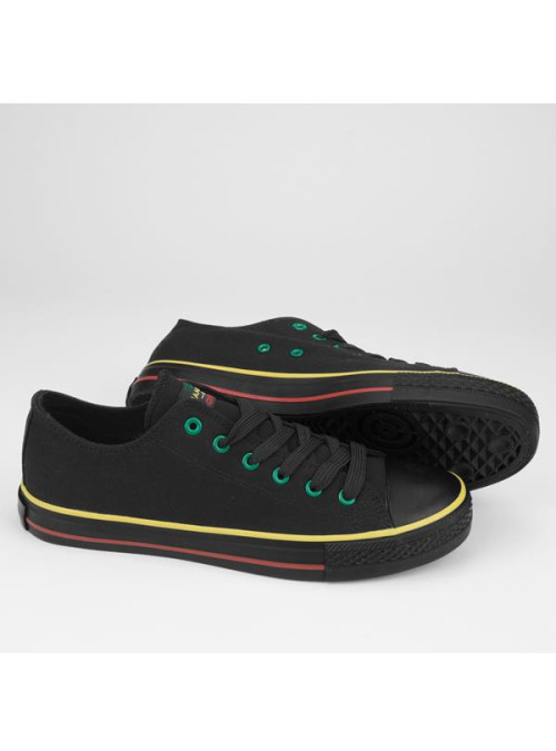 Monotox Męskie Trampki Norris Low 2 MX22002 Rasta / Black | Sklep Monotox