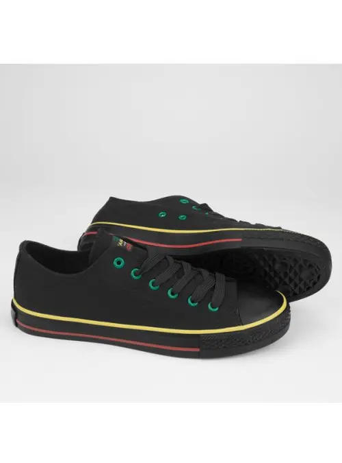 Monotox Męskie Trampki Norris Low 2 MX22002 Rasta / Black | Sklep Monotox