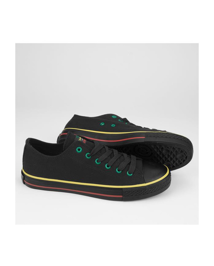 Monotox Męskie Trampki Norris Low 2 MX22002 Rasta / Black | Sklep Monotox