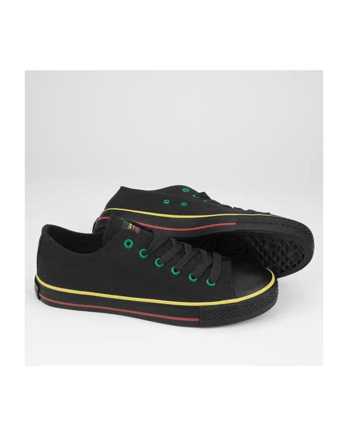 Monotox Męskie Trampki Norris Low 2 MX22002 Rasta / Black | Sklep Monotox