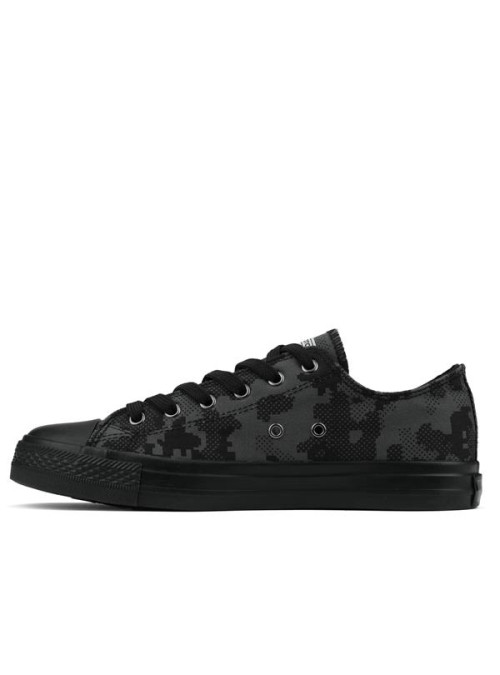 Monotox Męskie Trampki Norris Low 2 MX22004 Black Camo / Charcoal Grey | Sklep Monotox