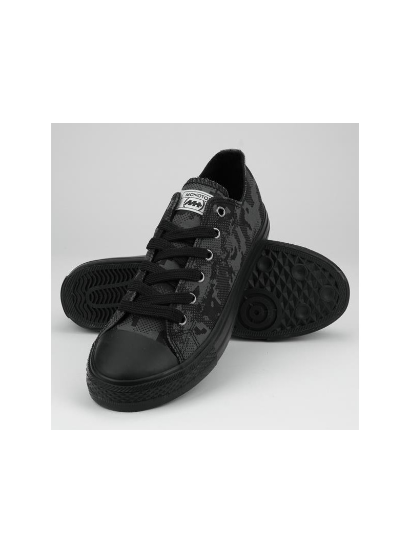 Monotox Męskie Trampki Norris Low 2 MX22004 Black Camo / Charcoal Grey | Sklep Monotox