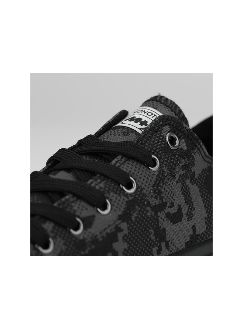 Monotox Męskie Trampki Norris Low 2 MX22004 Black Camo / Charcoal Grey | Sklep Monotox