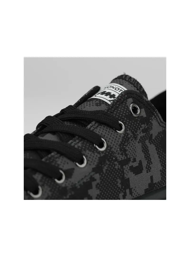 Monotox Męskie Trampki Norris Low 2 MX22004 Black Camo / Charcoal Grey | Sklep Monotox