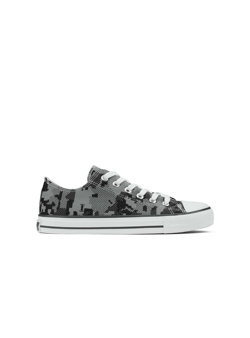 Monotox Męskie Trampki Norris Low 2 MX22005 Graphite Camo / Steel Grey | Sklep Monotox