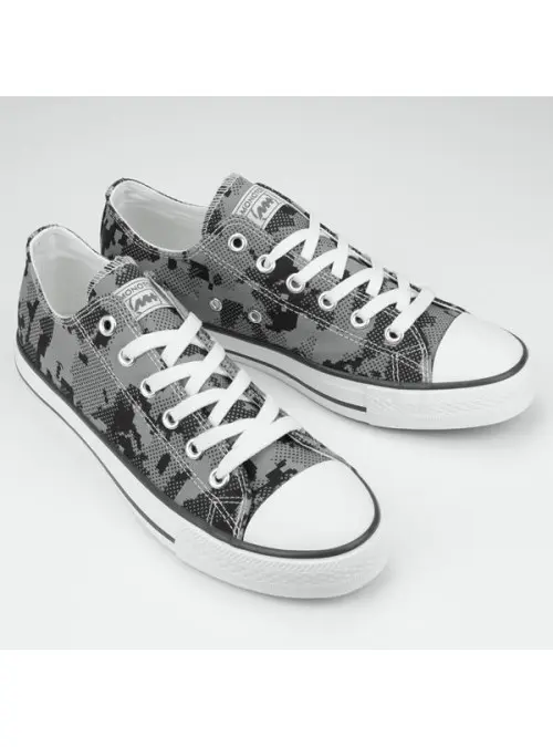 Monotox Męskie Trampki Norris Low 2 MX22005 Graphite Camo / Steel Grey | Sklep Monotox