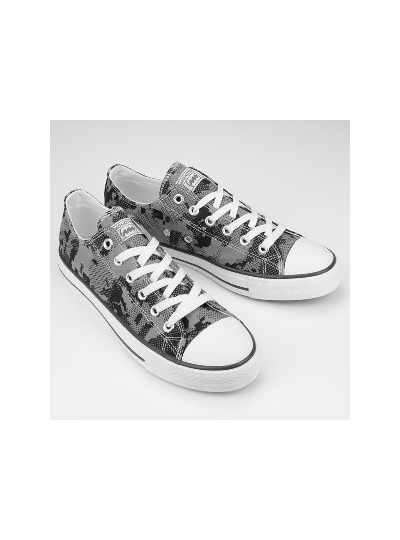 Monotox Męskie Trampki Norris Low 2 MX22005 Graphite Camo / Steel Grey | Sklep Monotox