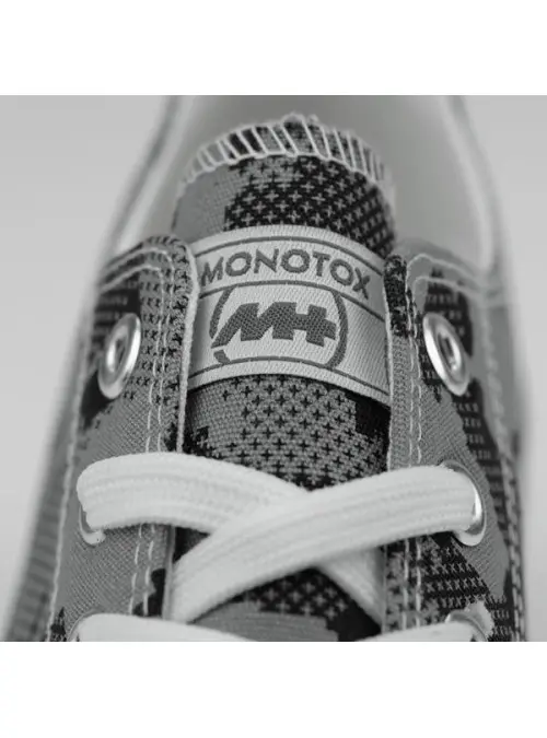 Monotox Męskie Trampki Norris Low 2 MX22005 Graphite Camo / Steel Grey | Sklep Monotox
