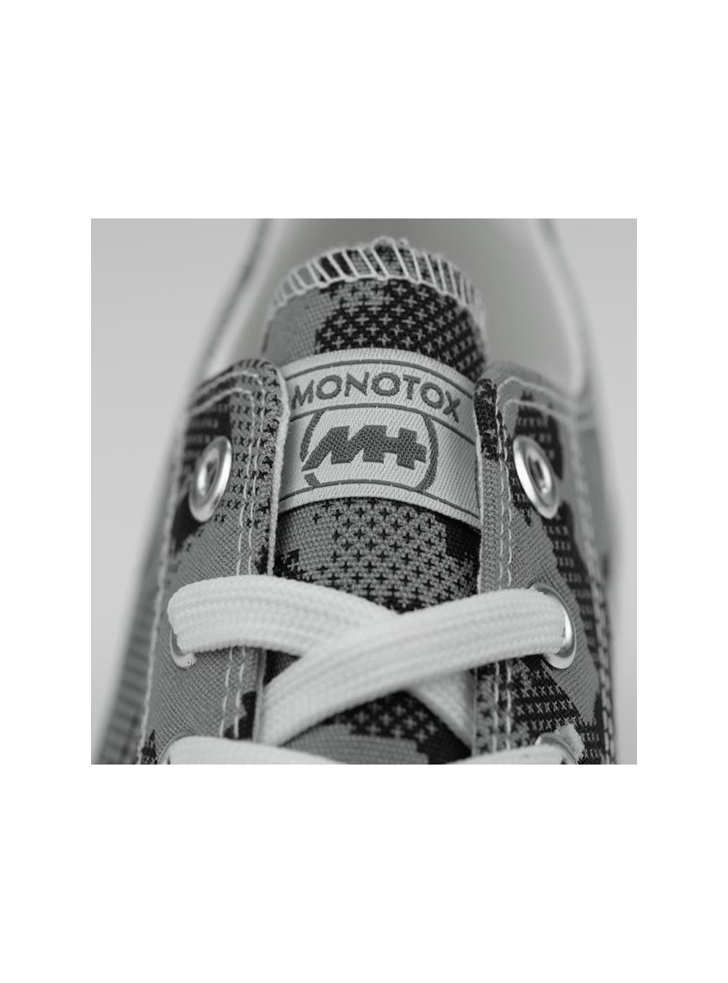 Monotox Męskie Trampki Norris Low 2 MX22005 Graphite Camo / Steel Grey | Sklep Monotox