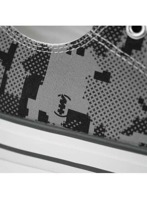 Monotox Męskie Trampki Norris Low 2 MX22005 Graphite Camo / Steel Grey | Sklep Monotox