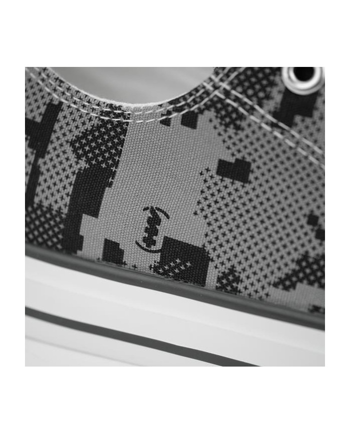 Monotox Męskie Trampki Norris Low 2 MX22005 Graphite Camo / Steel Grey | Sklep Monotox