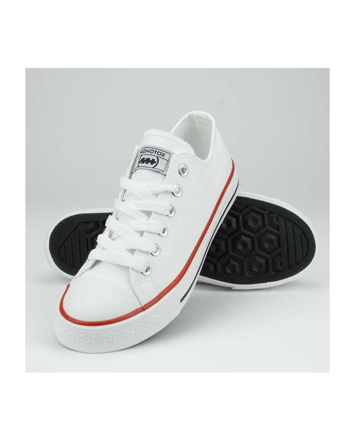 Monotox Damskie Trampki Norris W Low 2 MX22006 Classic White | Sklep Monotox