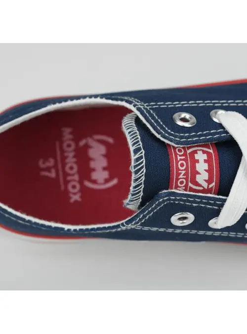 Monotox Damskie Trampki Norris W Low 2 MX22008 College Navy | Sklep Monotox