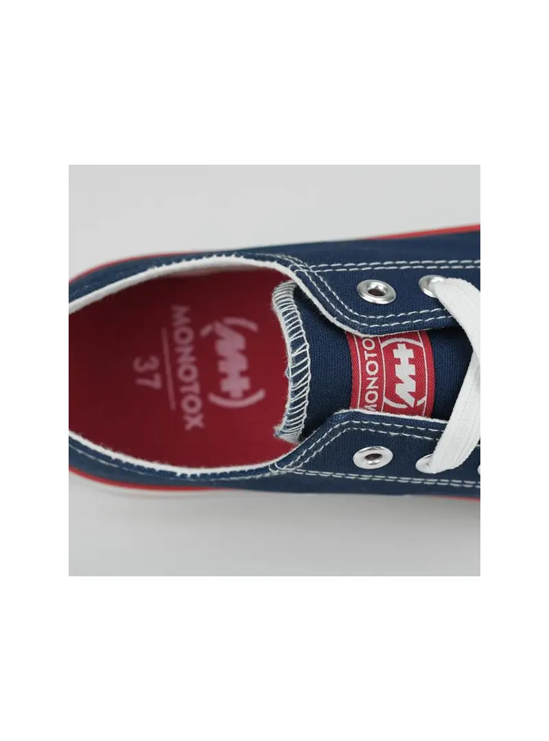 Monotox Damskie Trampki Norris W Low 2 MX22008 College Navy | Sklep Monotox