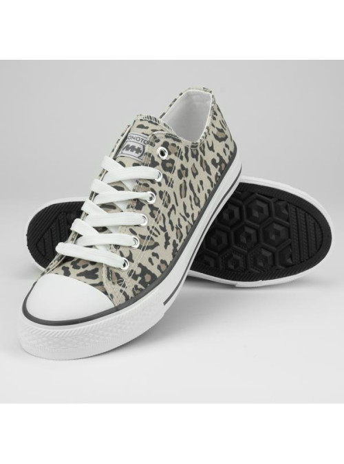 Monotox Damskie Trampki Norris Low 2 MX22009 Leopard | Sklep Monotox