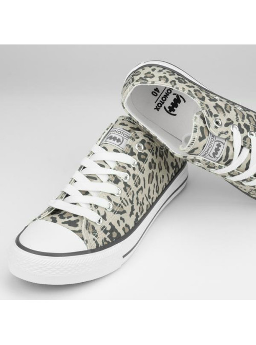 Monotox Damskie Trampki Norris Low 2 MX22009 Leopard | Sklep Monotox