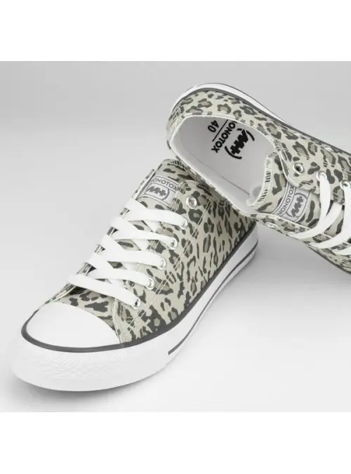 Monotox Damskie Trampki Norris Low 2 MX22009 Leopard | Sklep Monotox