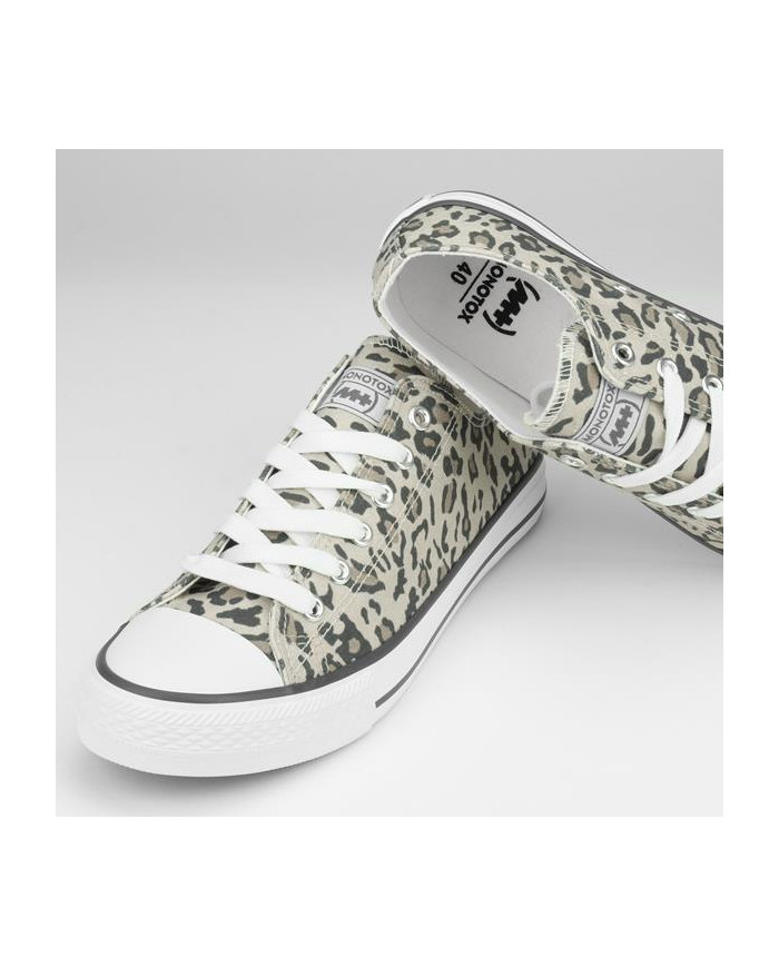 Monotox Damskie Trampki Norris Low 2 MX22009 Leopard | Sklep Monotox