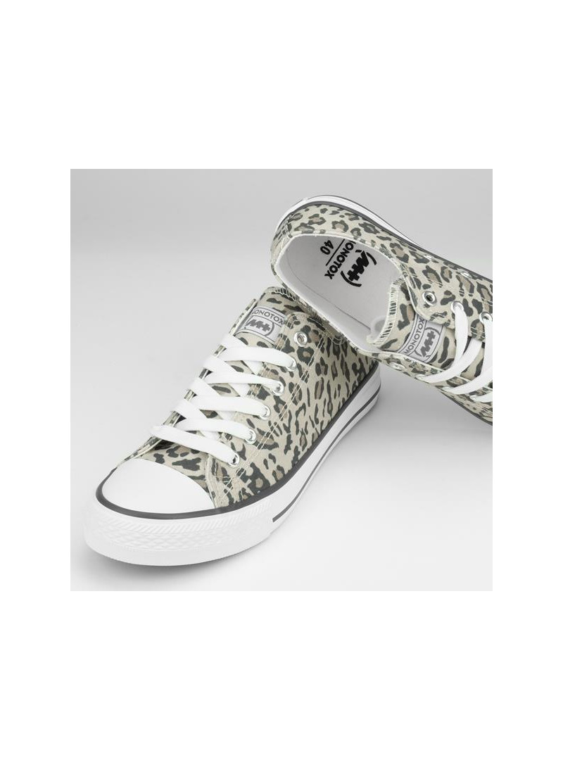 Monotox Damskie Trampki Norris Low 2 MX22009 Leopard | Sklep Monotox