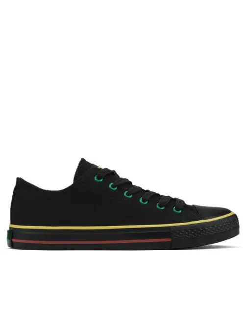 Monotox Damskie Trampki Norris W Low 2 MX22010 Rasta / Black | Sklep Monotox
