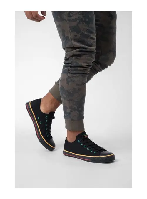 Monotox Damskie Trampki Norris W Low 2 MX22010 Rasta / Black | Sklep Monotox