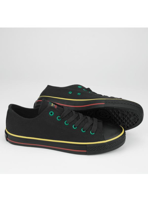 Monotox Damskie Trampki Norris W Low 2 MX22010 Rasta / Black | Sklep Monotox