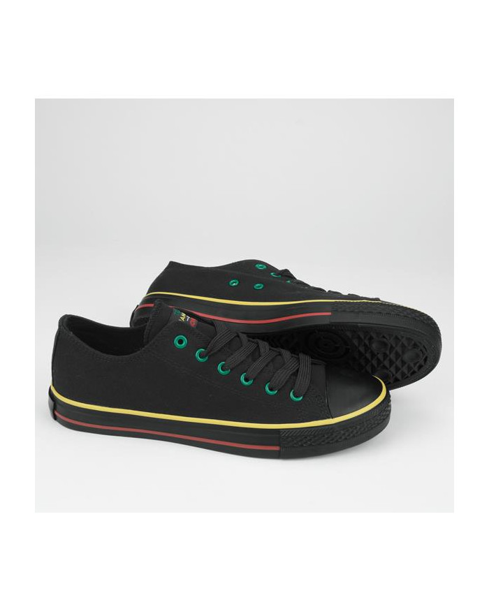 Monotox Damskie Trampki Norris W Low 2 MX22010 Rasta / Black | Sklep Monotox