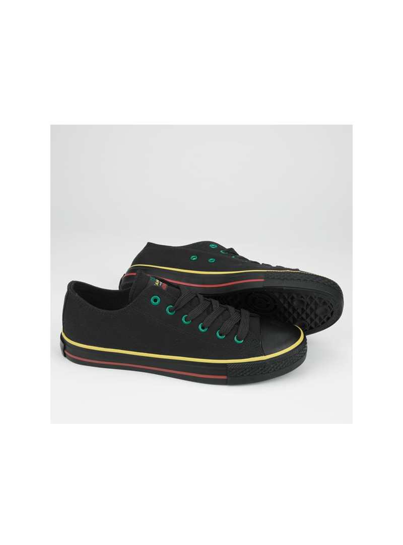 Monotox Damskie Trampki Norris W Low 2 MX22010 Rasta / Black | Sklep Monotox