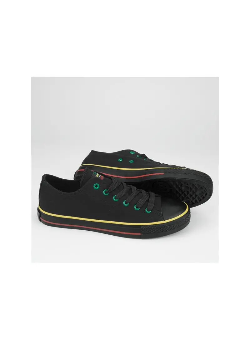 Monotox Damskie Trampki Norris W Low 2 MX22010 Rasta / Black | Sklep Monotox