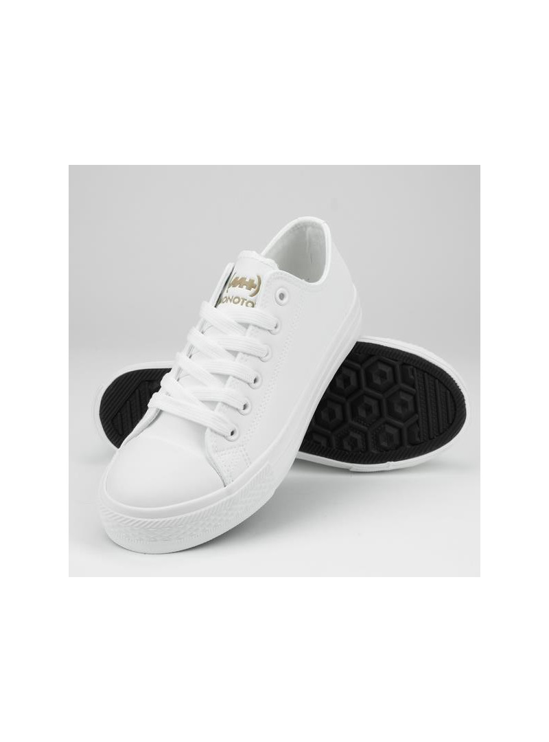 Monotox Damskie Trampki Norris Low 2 MX22011 Białe | Sklep Monotox