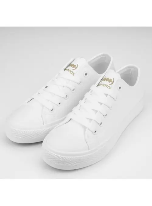 Monotox Damskie Trampki Norris Low 2 MX22011 Białe | Sklep Monotox