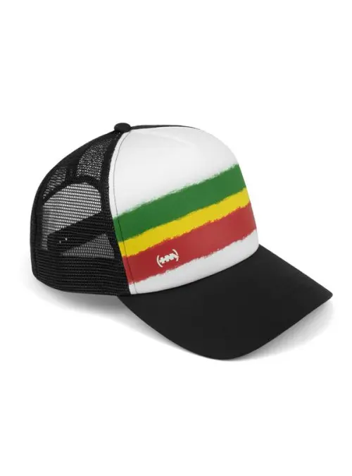 Monotox Czapka z daszkiem Rasta Cap MX22031 Czarny | Sklep Monotox