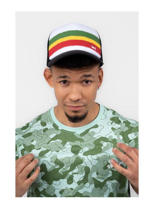 Monotox Czapka z daszkiem Rasta Cap MX22031 Czarny | Sklep Monotox