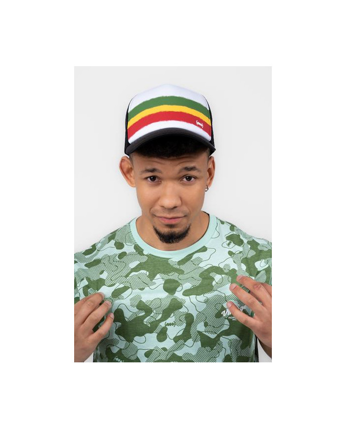 Monotox Czapka z daszkiem Rasta Cap MX22031 Czarny | Sklep Monotox