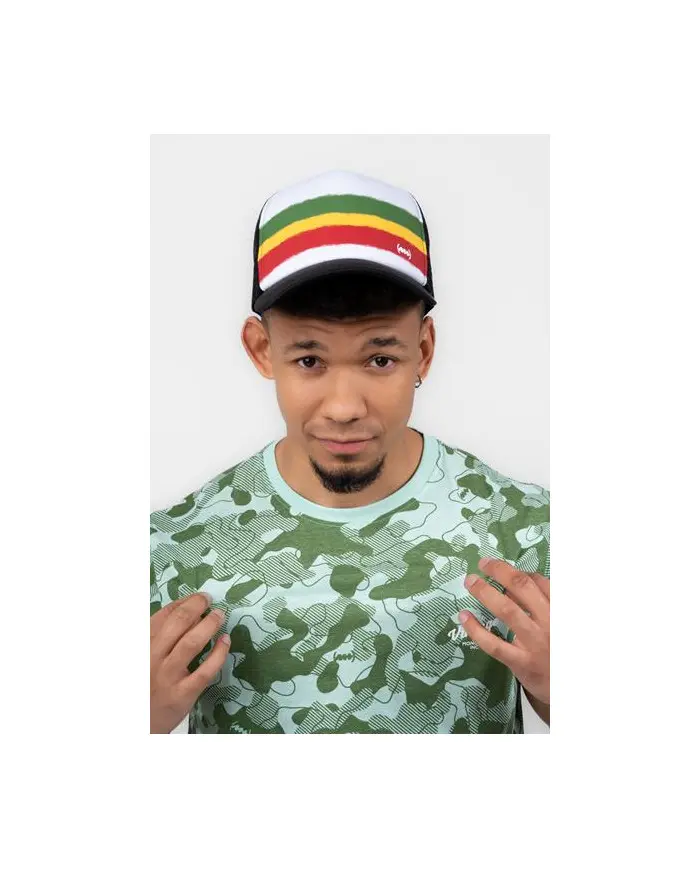 Monotox Czapka z daszkiem Rasta Cap MX22031 Czarny | Sklep Monotox