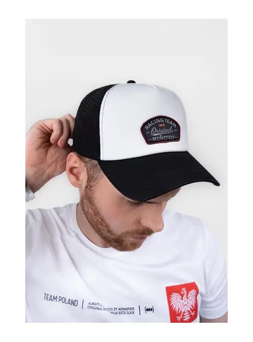 Monotox Czapka z daszkiem Racing Cap MX22032 Czarny | Sklep Monotox
