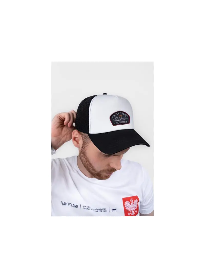 Monotox Czapka z daszkiem Racing Cap MX22032 Czarny | Sklep Monotox
