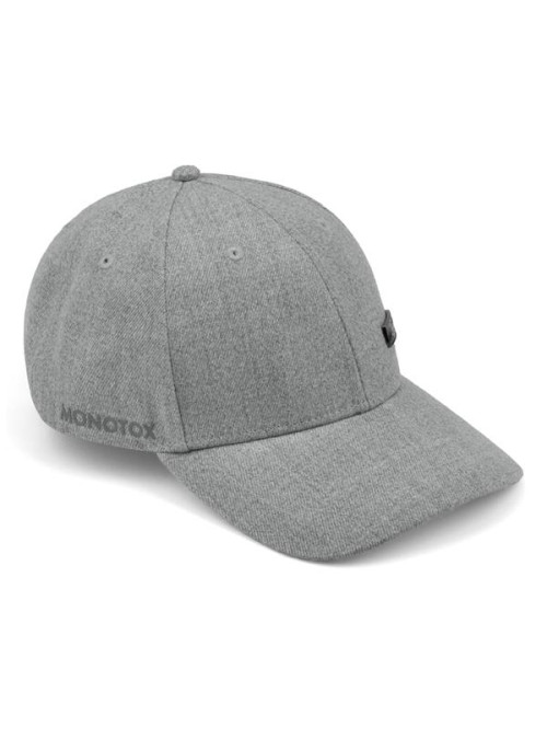 Monotox Czapka z daszkiem Logo Metal Cap MX22038 Szary | Sklep Monotox