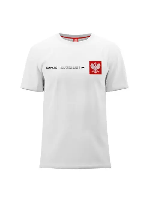 Monotox Męski T-shirt Tp Mini Eagle MX22050 Biały | Sklep Monotox