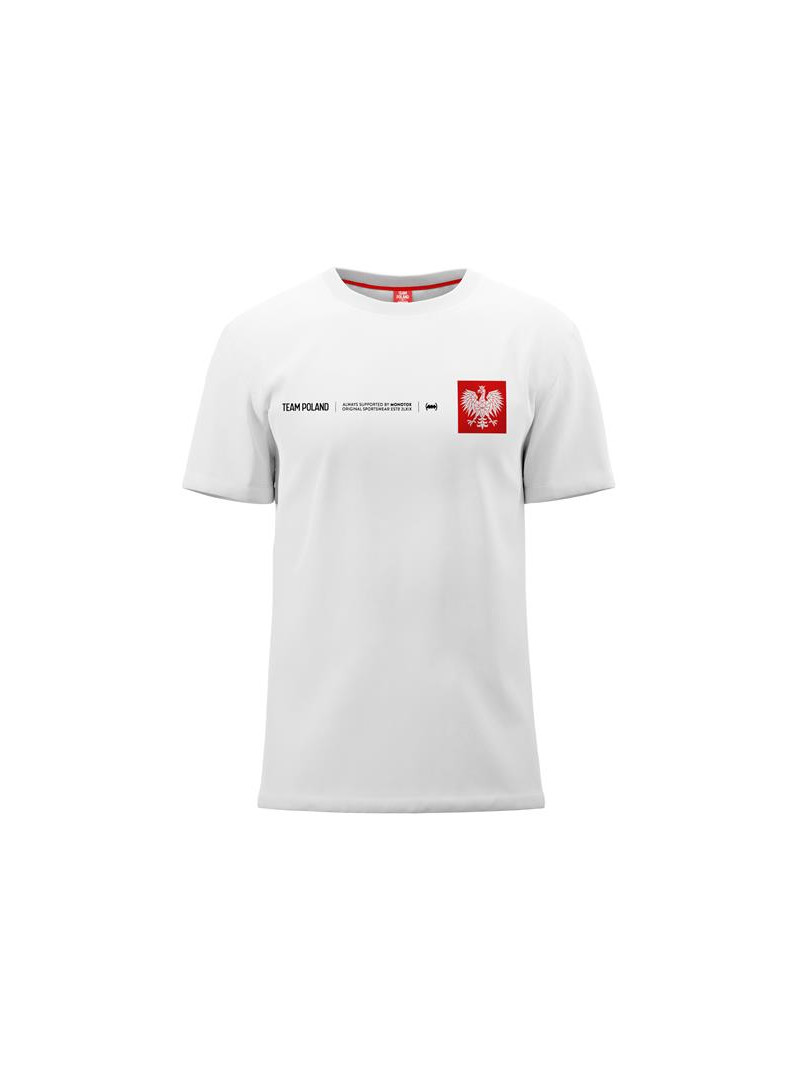 Monotox Męski T-shirt Tp Mini Eagle MX22050 Biały | Sklep Monotox