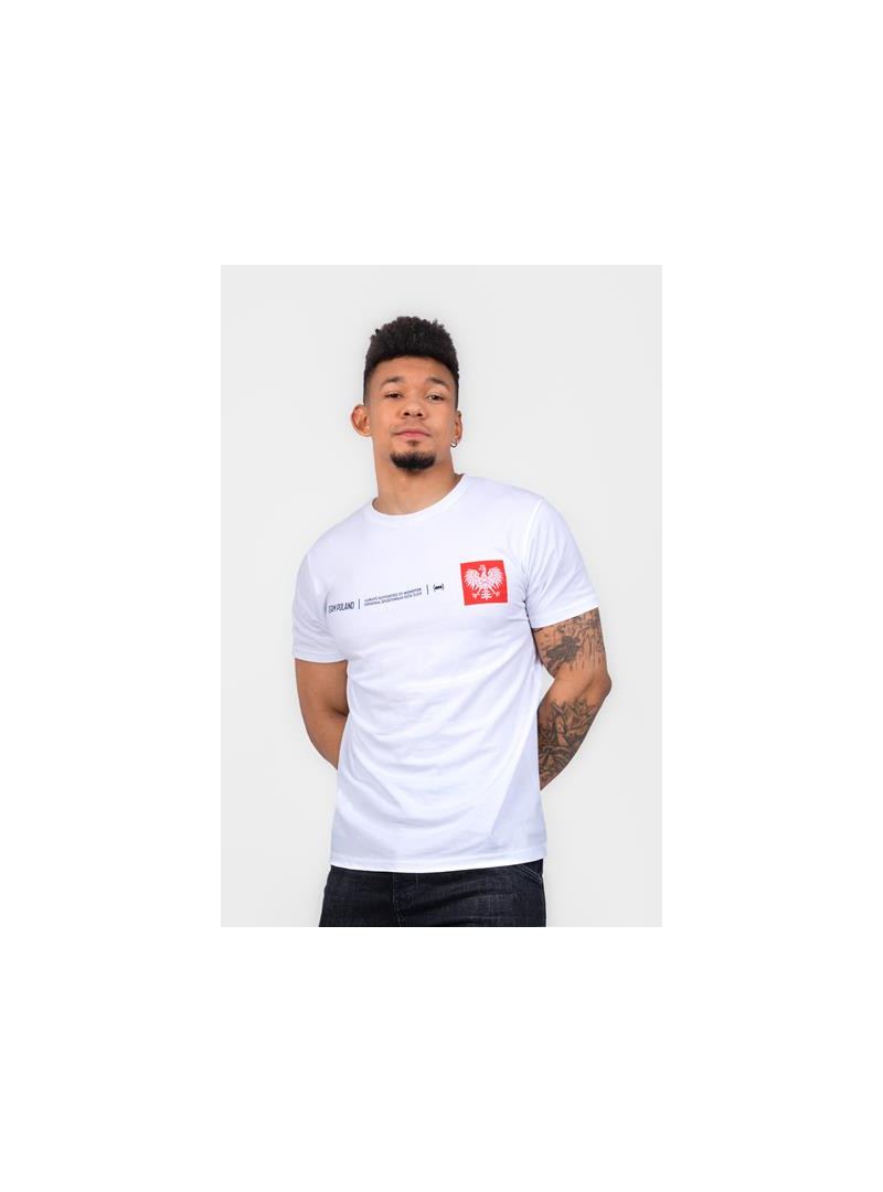 Monotox Męski T-shirt Tp Mini Eagle MX22050 Biały | Sklep Monotox