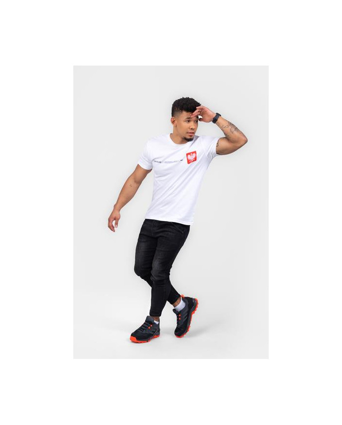 Monotox Męski T-shirt Tp Mini Eagle MX22050 Biały | Sklep Monotox