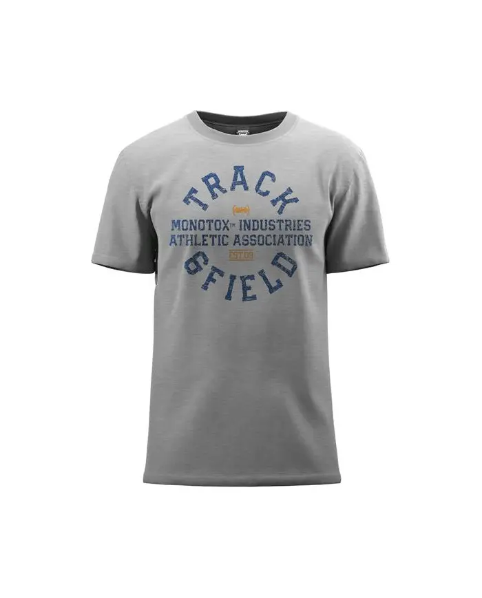 Monotox Męski T-shirt Track&field MX22078 Szary | Sklep Monotox