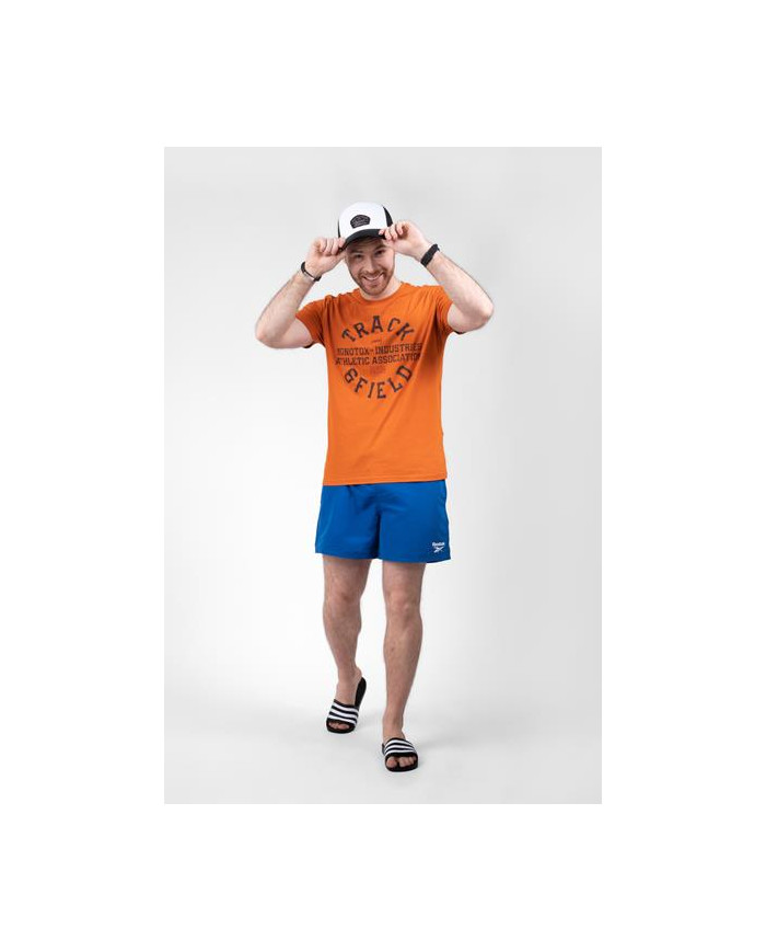 Monotox Męski T-shirt Track&field MX22080 Pomarańczowy | Sklep Monotox